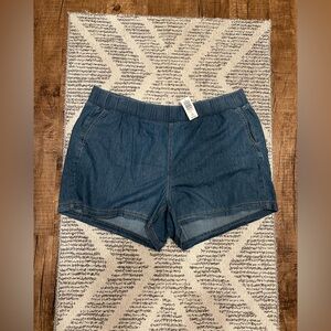 Torrid Denim Cotton High-rise Shorts